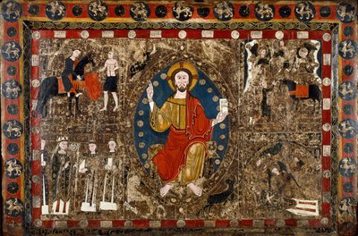 Altar Frontal with Christ in Majesty and the Life of Saint Martin by Unbekannt Unbekannt